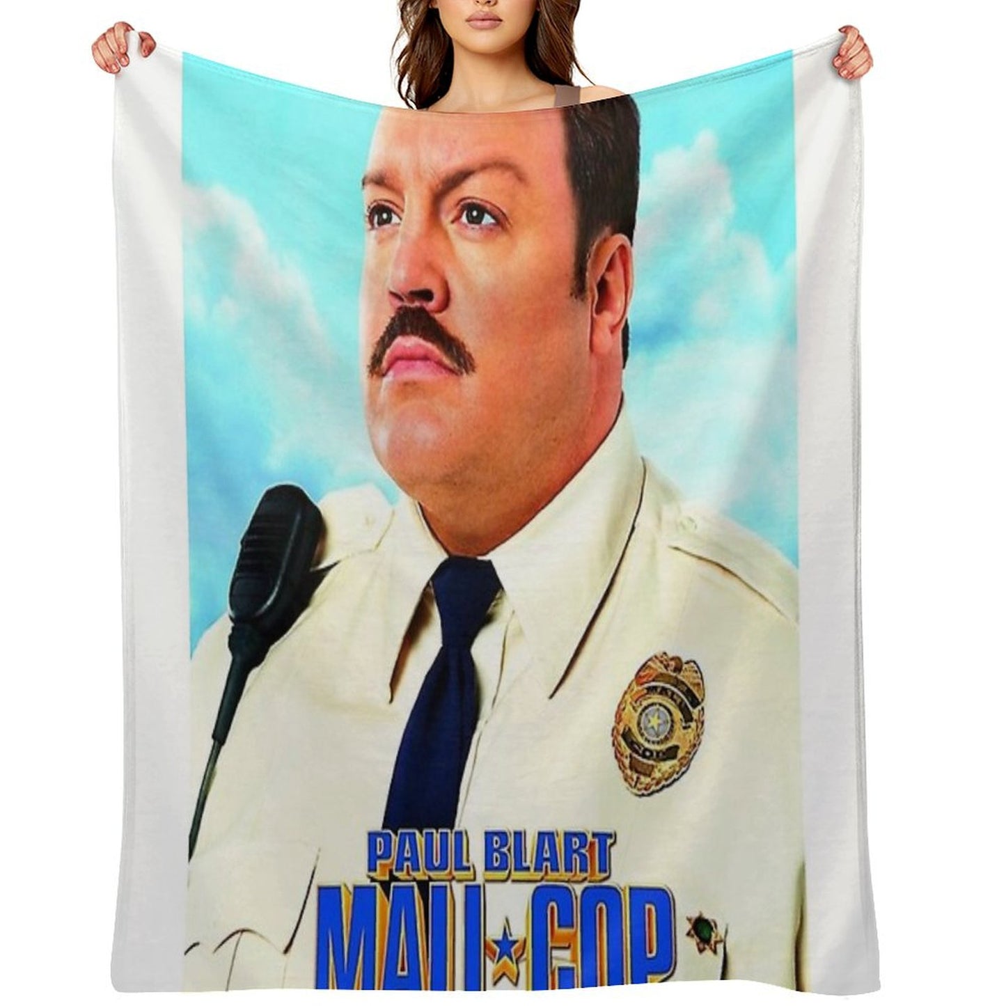 Paul Blart Mall Cop Throw Blanket