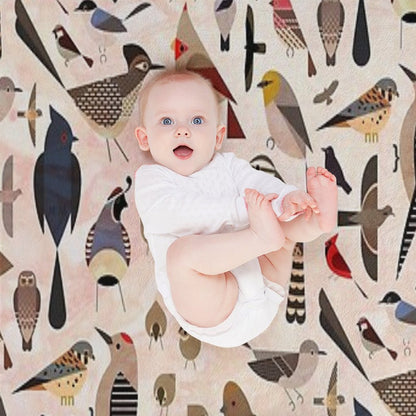 Sonoran Birds Throw Blanket