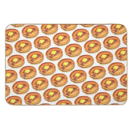 Pancakes Pattern  Rapid-Drying Bath Mat