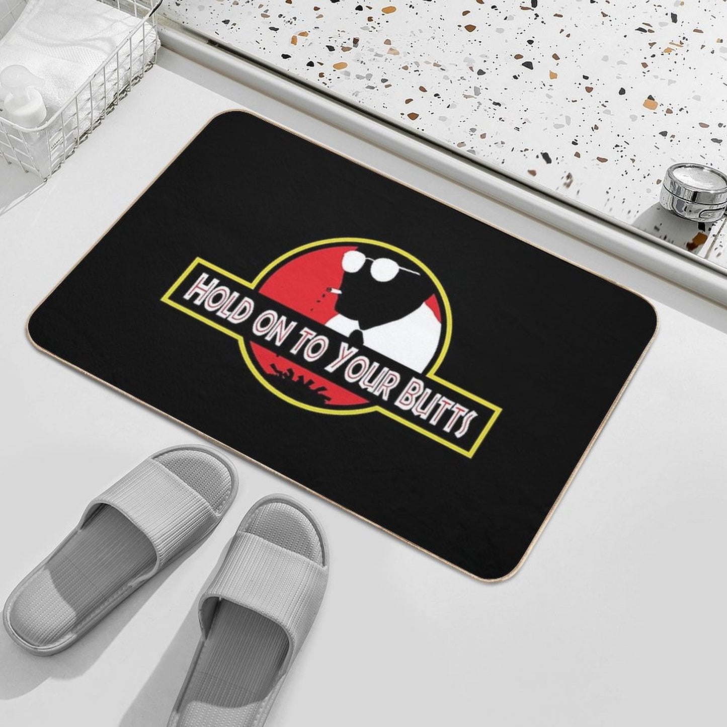 Hold on to Your Butts Bath Mat