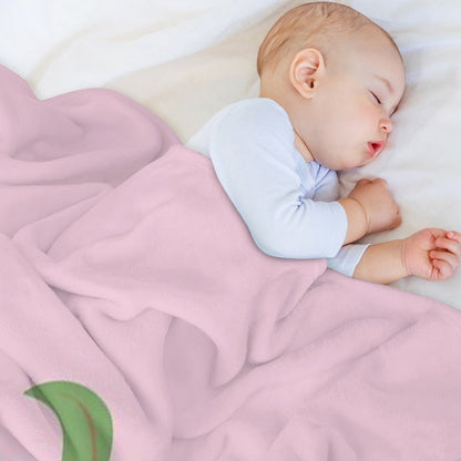 Red Wine Supernova Apple Throw Blanket