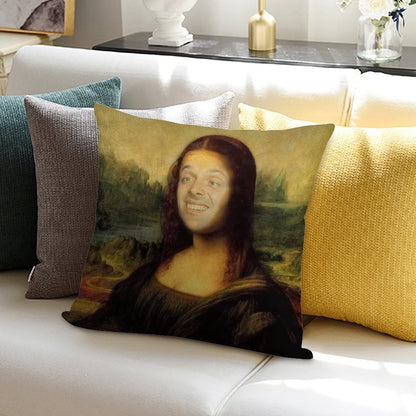 Rik Mayall , Bottom Series, Soft Anti-Pilling Throw Pillow