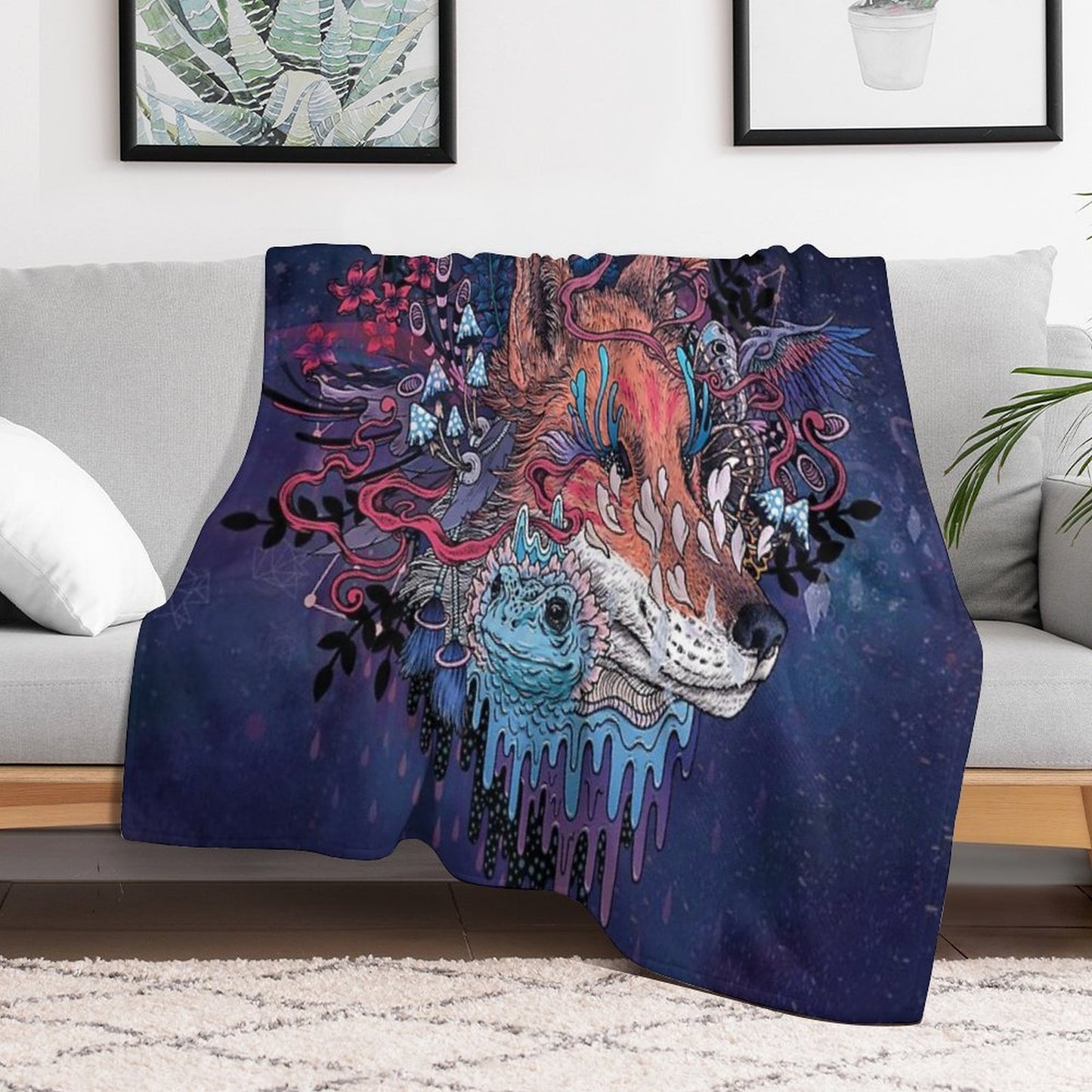 Envoy (Kitsune) Throw Blanket
