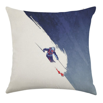 Powder to The People Linen Throw Pillow Cover