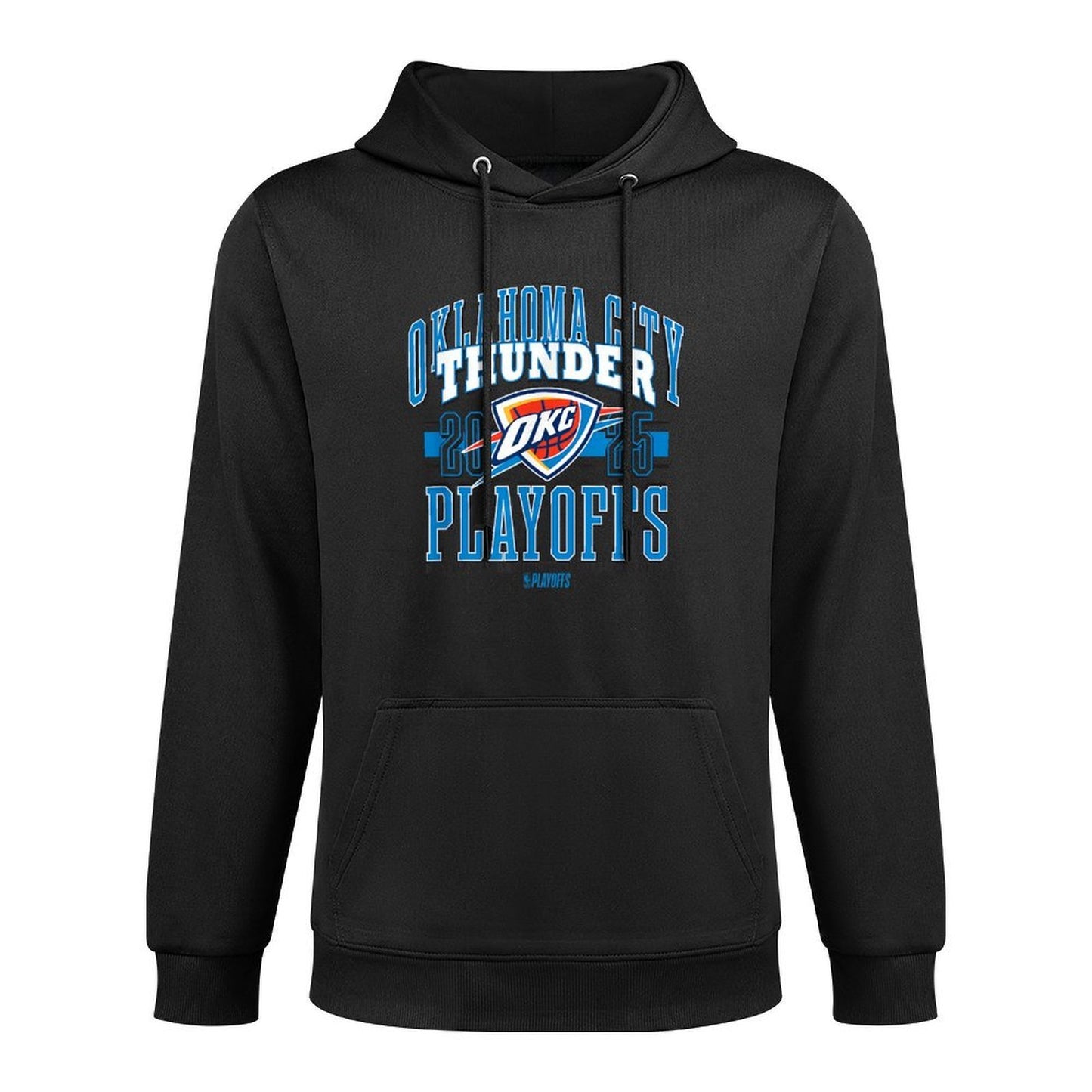 NBA Official Oklahoma City Thunder 2025 Playoffs Showtime Medium-Weight Fabric Hoodie