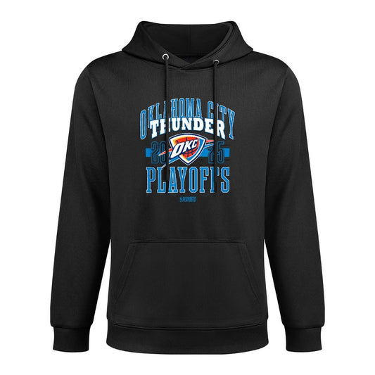 NBA Official Oklahoma City Thunder 2025 Playoffs Showtime Medium-Weight Fabric Hoodie