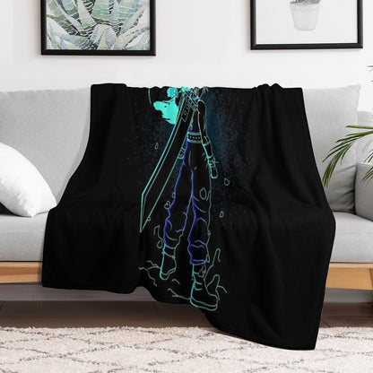 Shadow of Meteor Throw Blanket