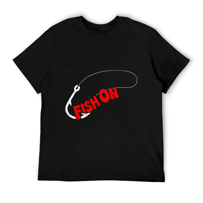 Funny Fish Hook Fishing Fisherman Fish Lover Jokes Saying T-Shirt