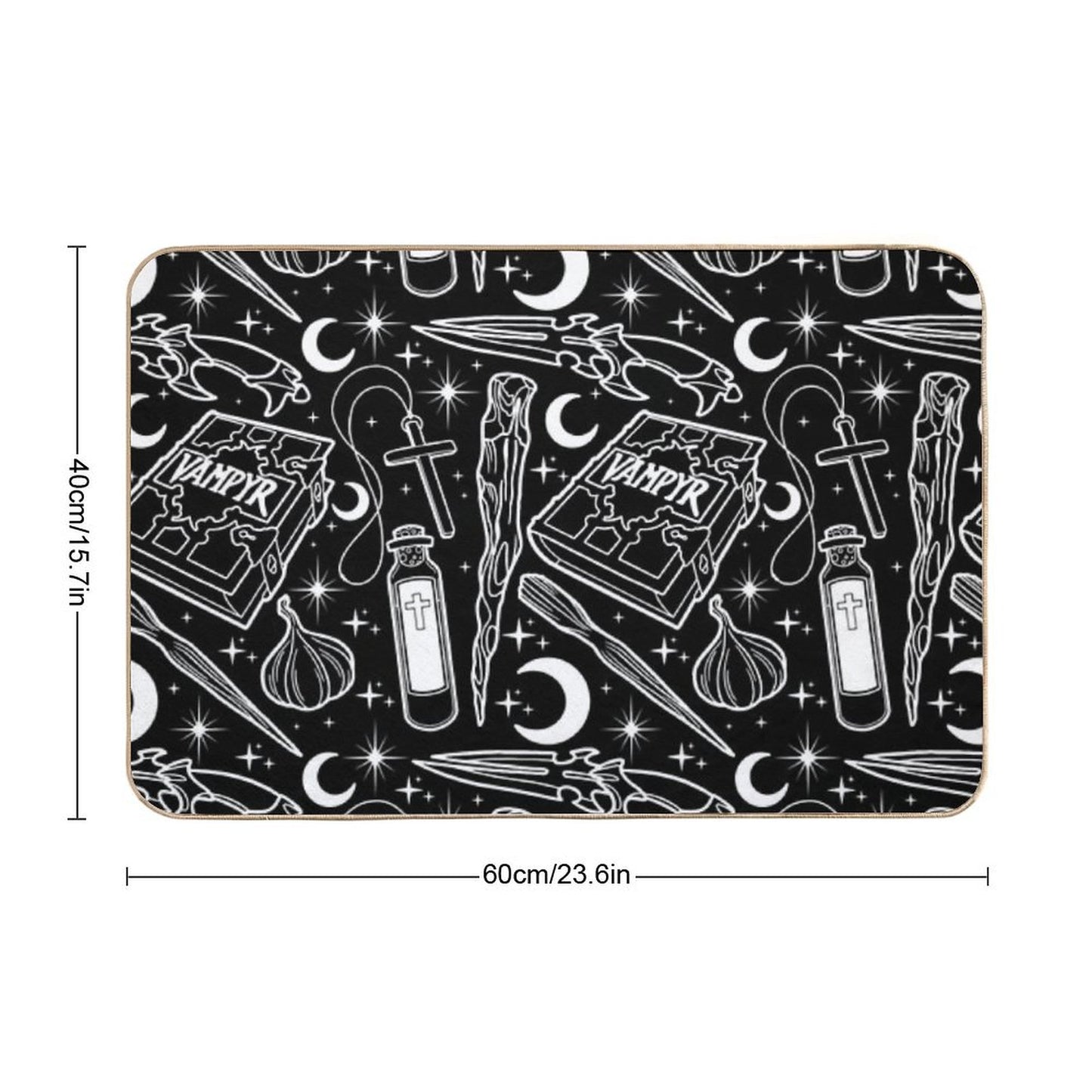 Buffy The Vampire Slayer Weapons Bath Mat