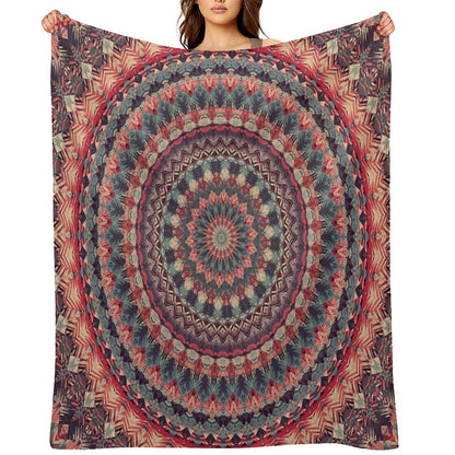 Mandala 126 Throw Blanket