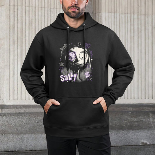 Nightmare Before Christmas - Sally Face Oversized Shrink-Resistant Hoodie
