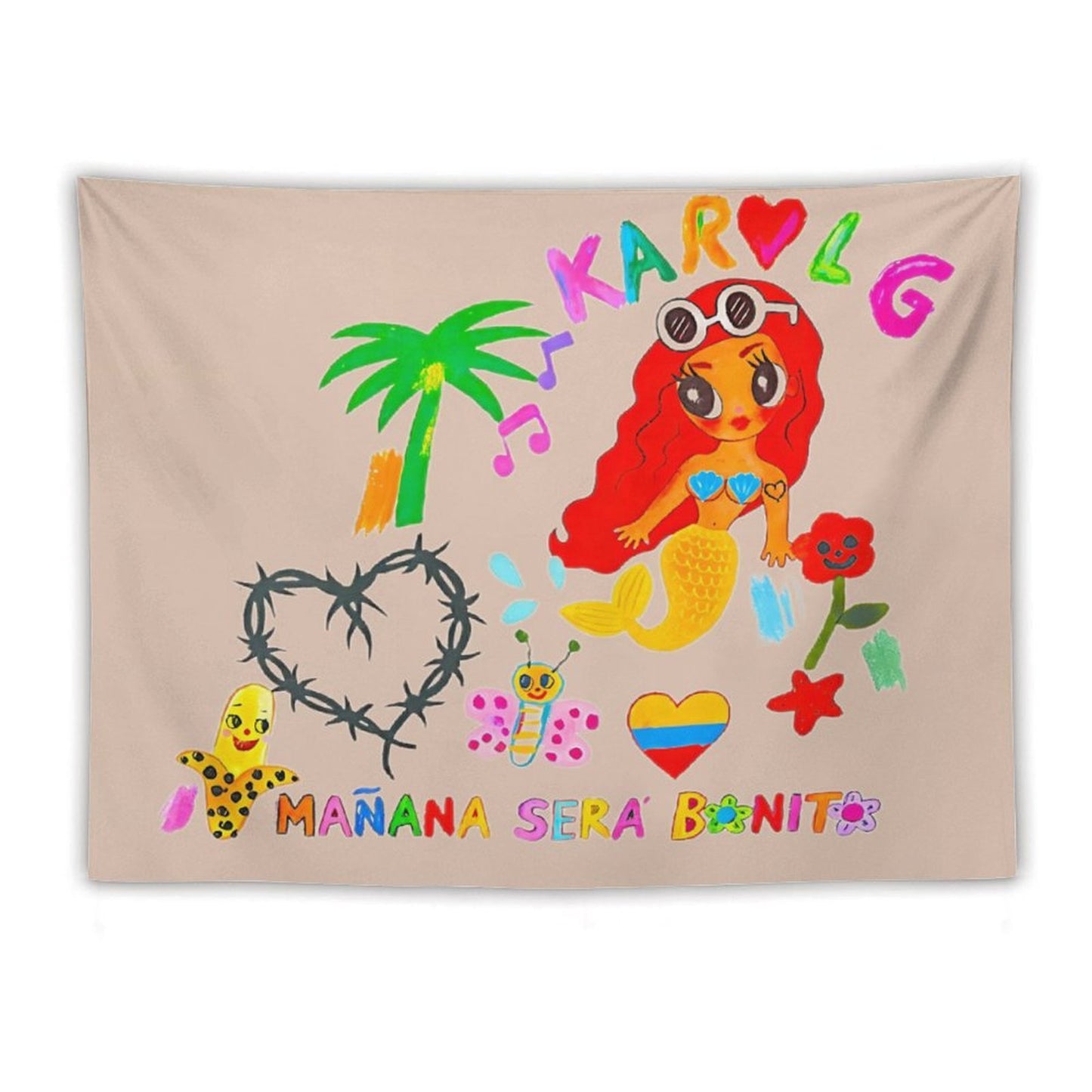 Manana Sera Bonito Merch Tapestry