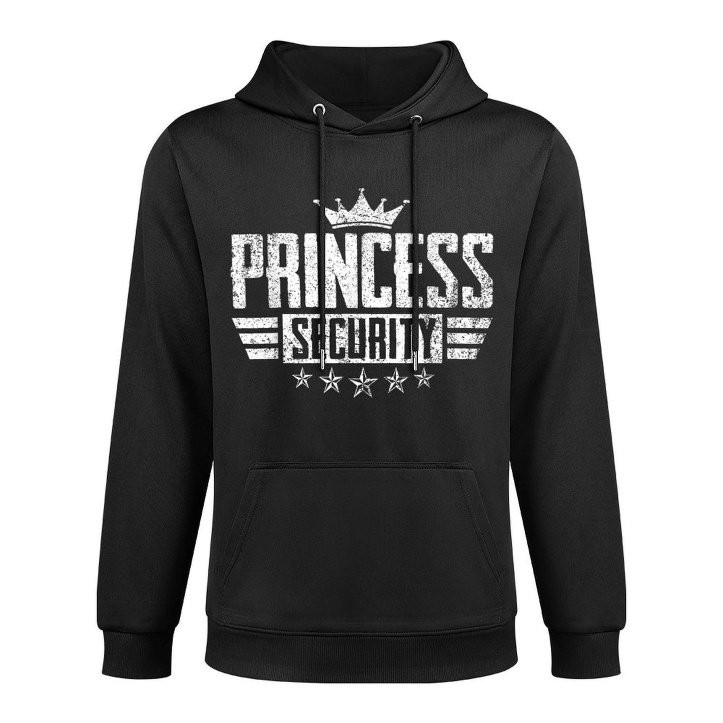 Princess Security Halloween Birthday Dad Mom Big Brother Kangaroo Pocket Hoodie