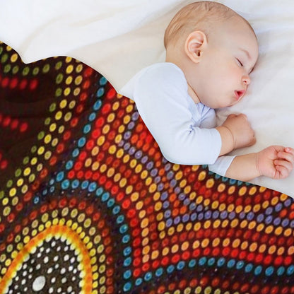 Black Cockatoo - Dreaming Throw Blanket