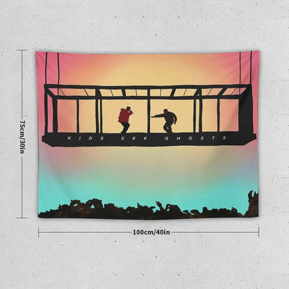 Kids See Ghosts Tapestry