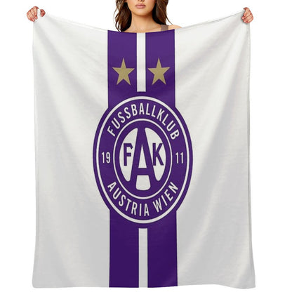 Austria Footbal Fans Ultras Hooligans Vienna Wien Throw Blanket
