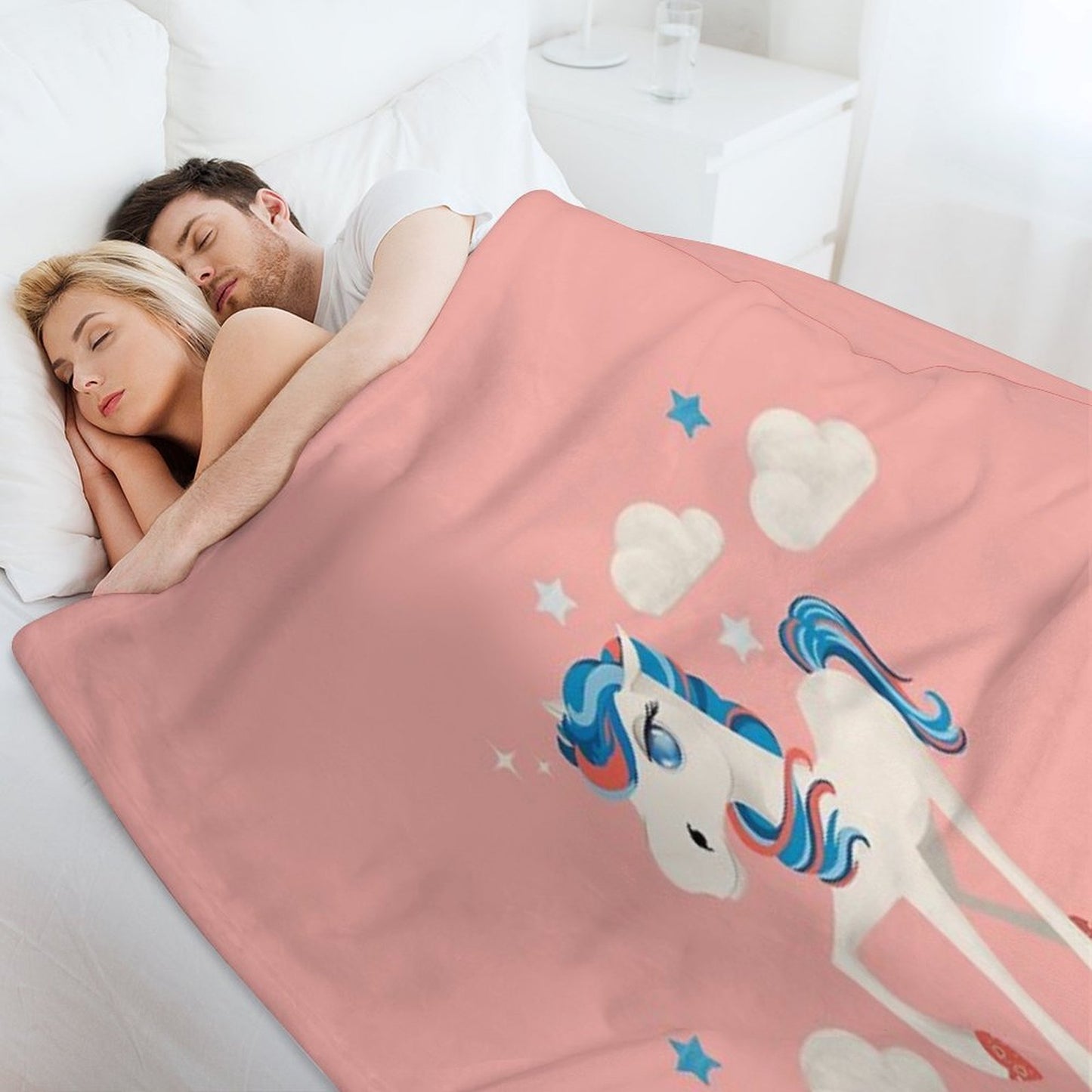 Cute Pony Throw Blanket