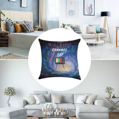 Channel 137 Linen Throw Pillow Cover