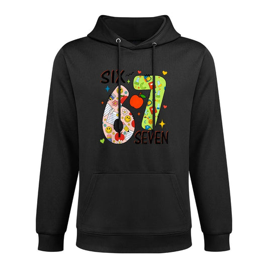 Funny Six Seven Meme 67 Days of School Men Women Boy Girl Versatile Streetwear Hoodie