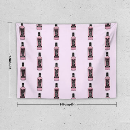 Pink Whitney Glitter Tapestry