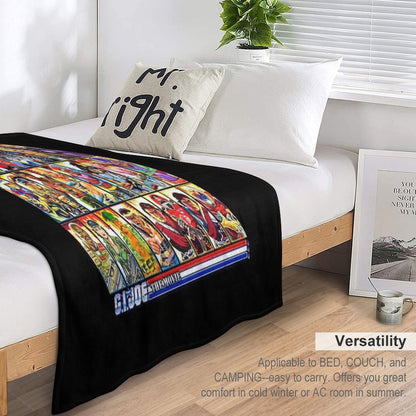 G.I. Joe in The 80s! Movie Edition! Throw Blanket