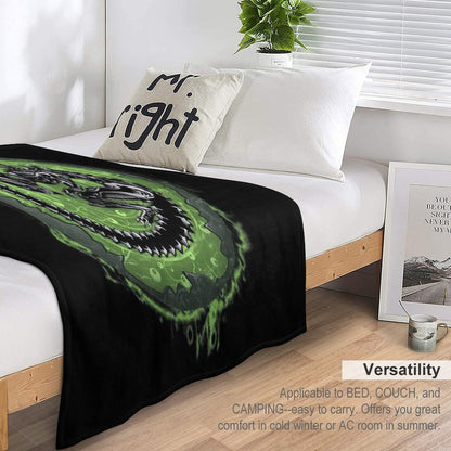 Alien Incubation Throw Blanket