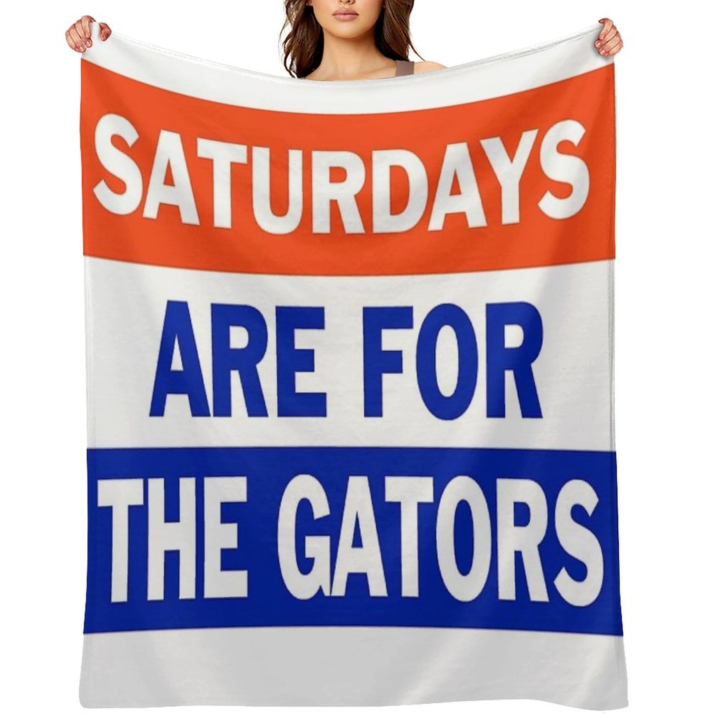 Saturdays Throw Blanket