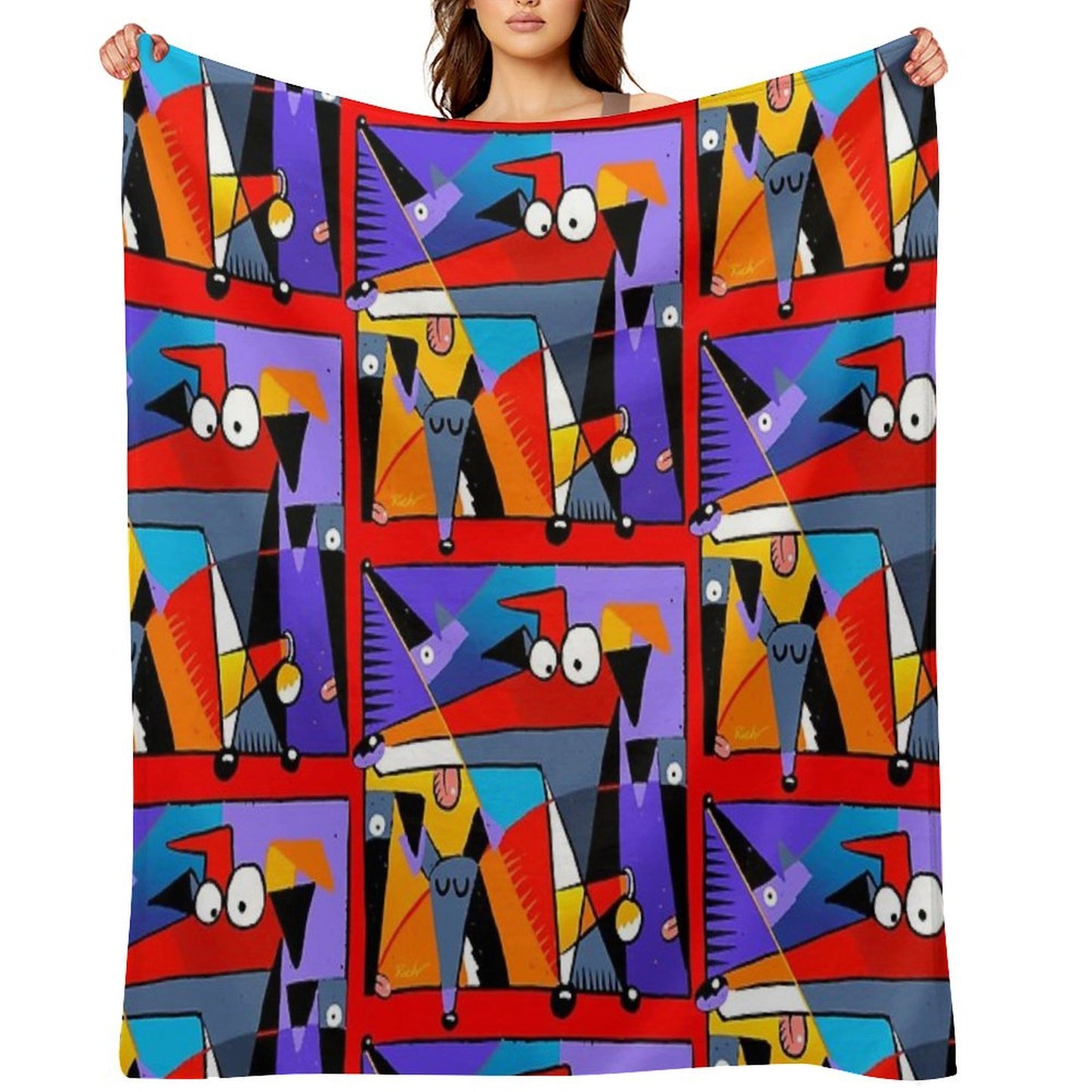 Derpism Throw Blanket