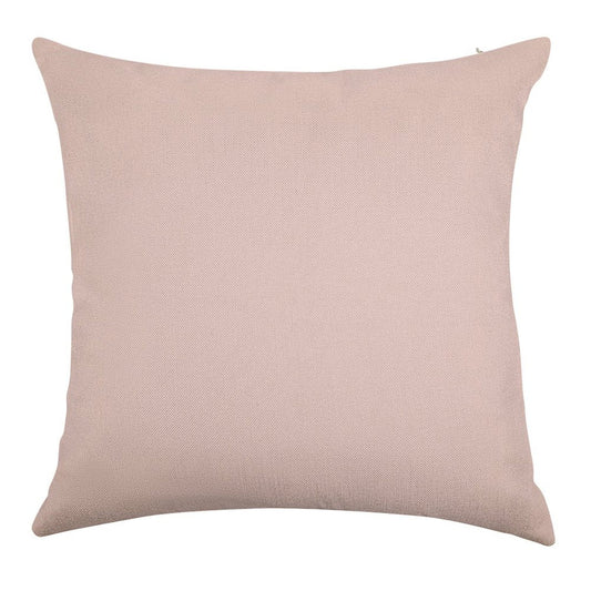 Blush Pink Solid Linen Throw Pillow Cover