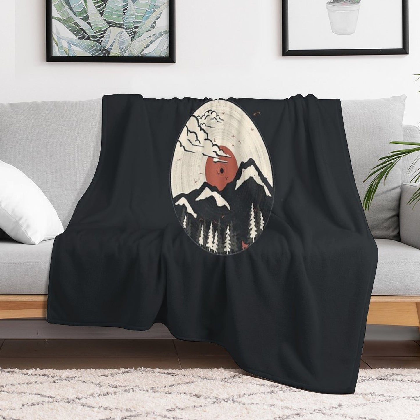 MTN LP... Throw Blanket