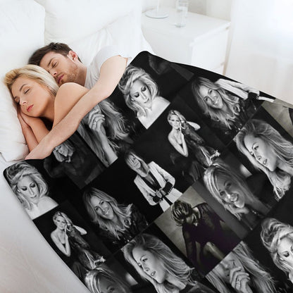 Helene Fischer Collage Throw Blanket