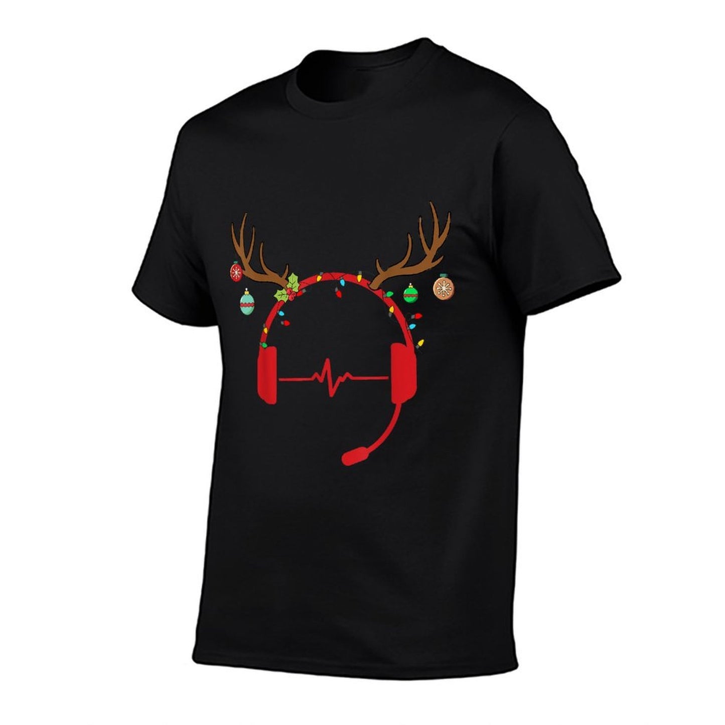 Funny 911 Dispatcher Headset Xmas Decoration Christmas  Versatile T-Shirt