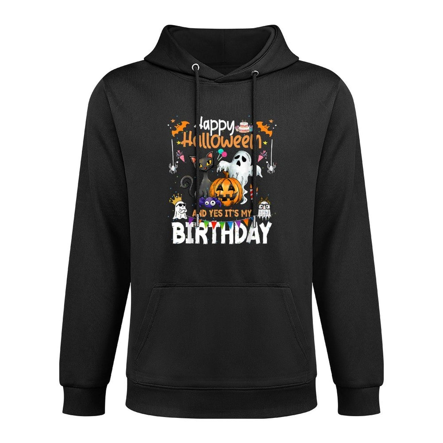 Happy Halloween And Yes Its My Birthday Funny October Bday Unisex Design Hoodie
