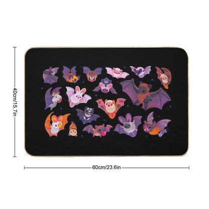 Bat - Dark Bath Mat