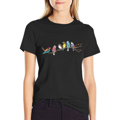 Birds On A Branch - Birding Bird Watching Bird Watcher T-Shirt