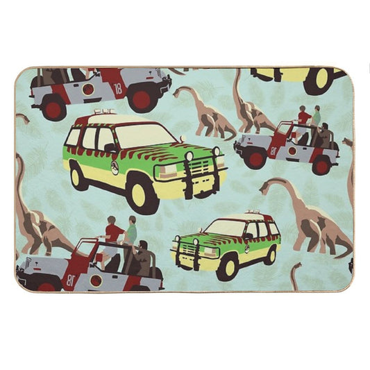 Jurassic Ride Bath Mat