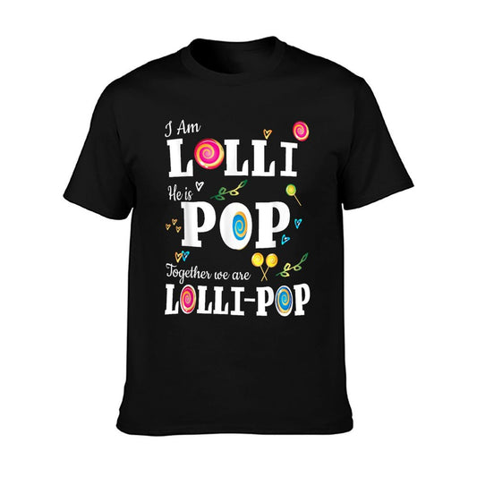 Funny Lolli Pop Lollipop Grandmother Grandfather Shirt Gift T-Shirt