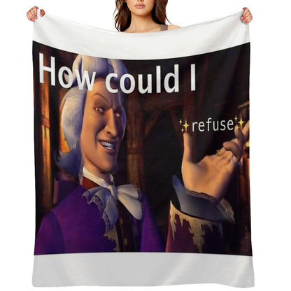 Preminger - How Could I Refuse Throw Blanket