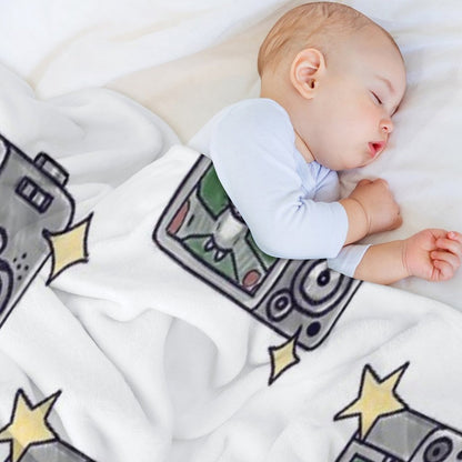 Cat Selfie Throw Blanket