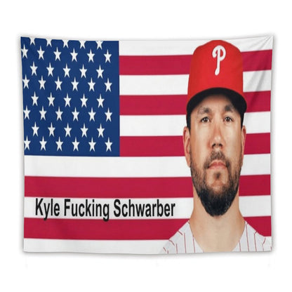 Schwar-merica Tapestry