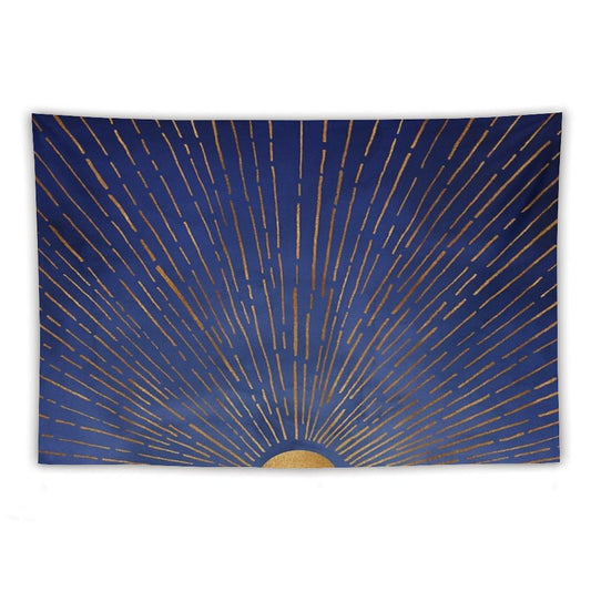 Indigo Sunset Tapestry