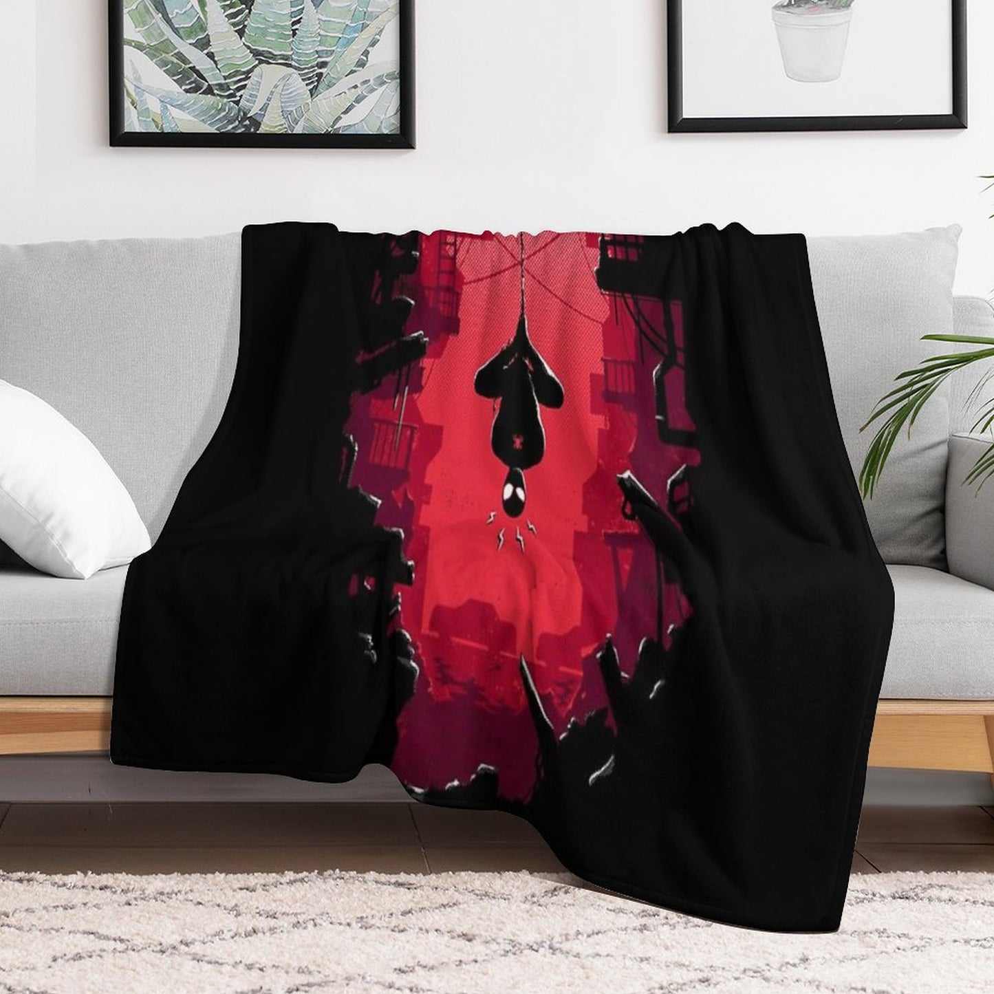 Friendly Neighborhood Throw Blanket