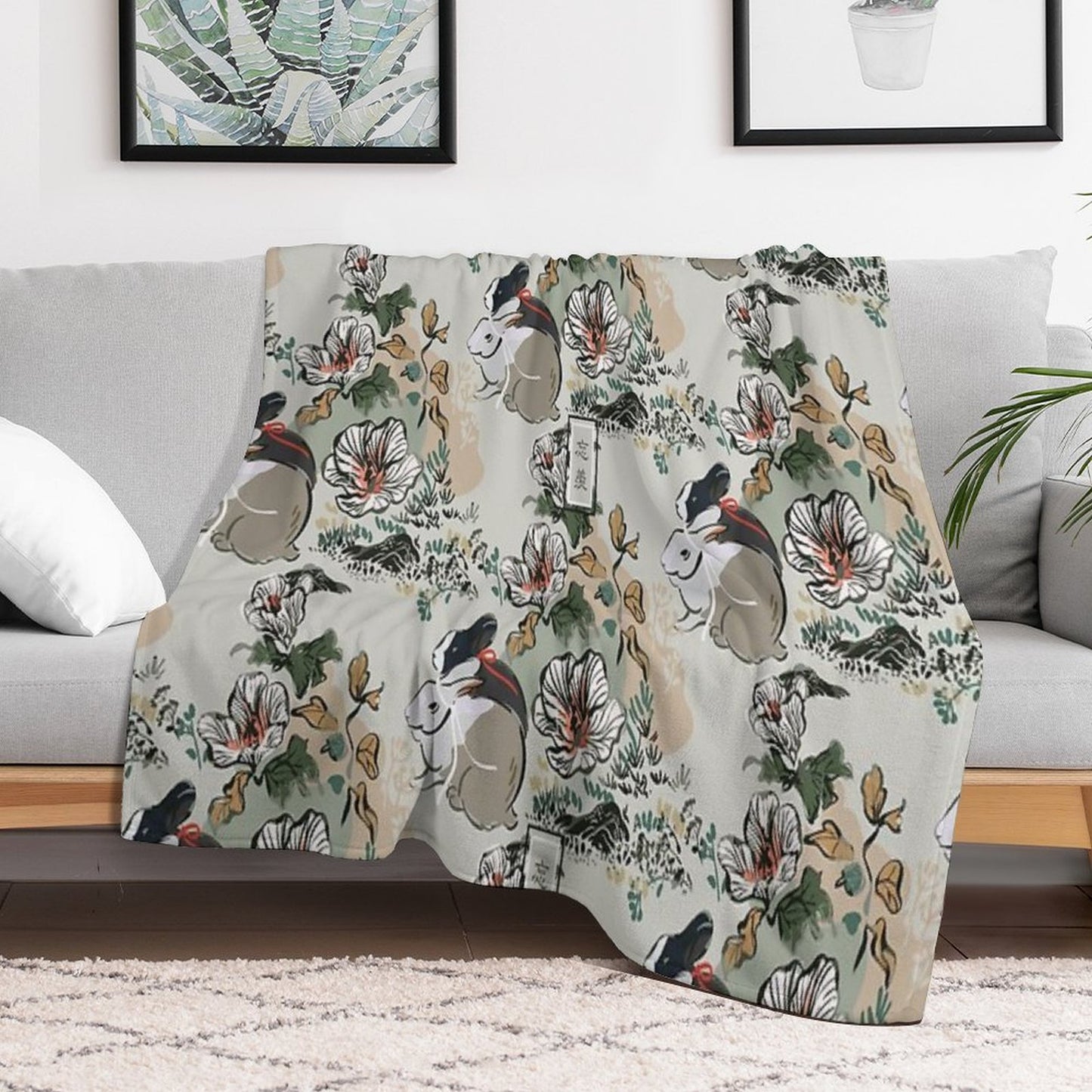 WangXian [SEAMLESS TRADITIONAL] Throw Blanket