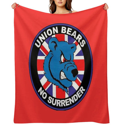 Union Bears Rangers Throw Blanket