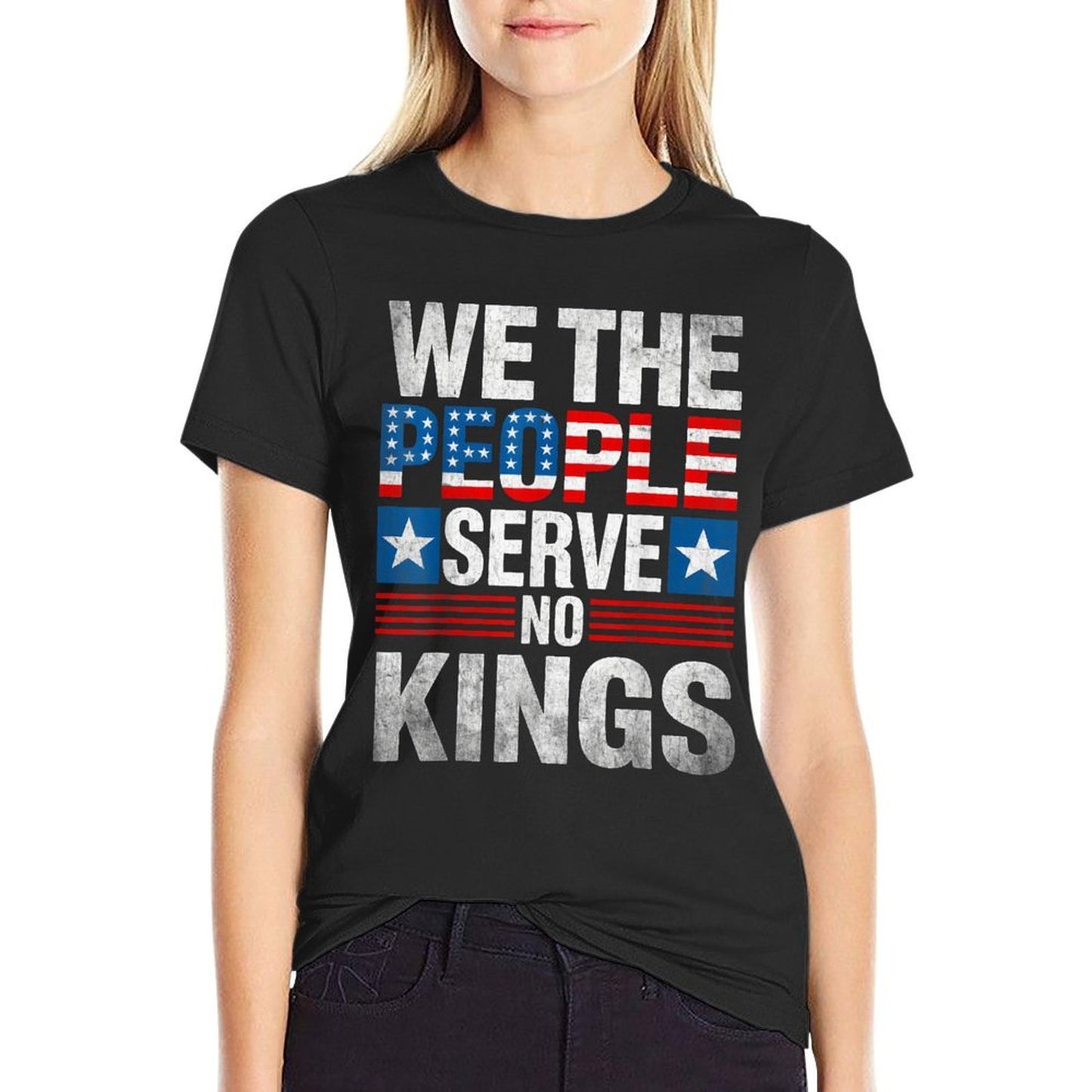 No King Patriotic Freedom for Men Women Gifts  Relaxed-fit T-Shirt