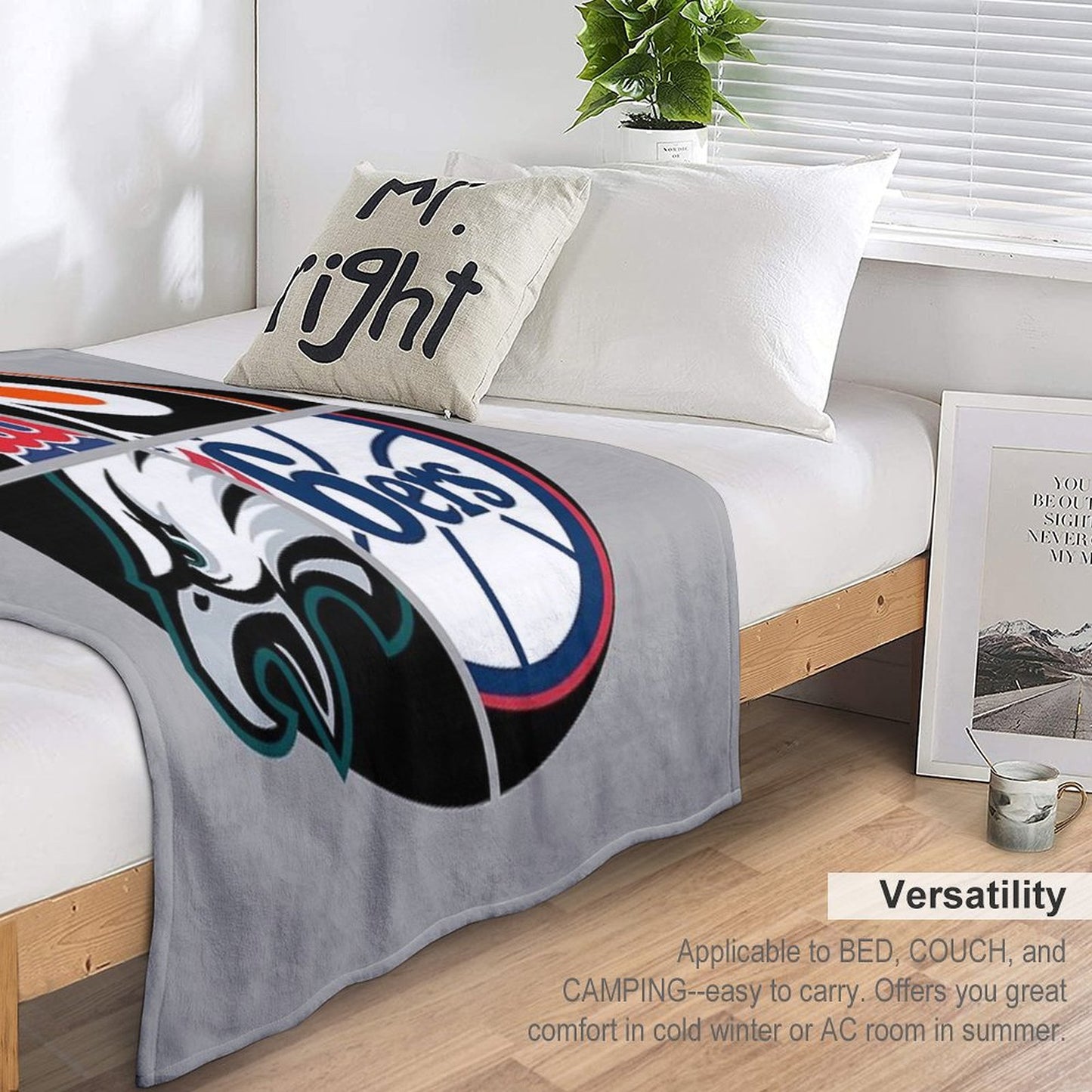 Philadelphia Sports Quad Throw Blanket