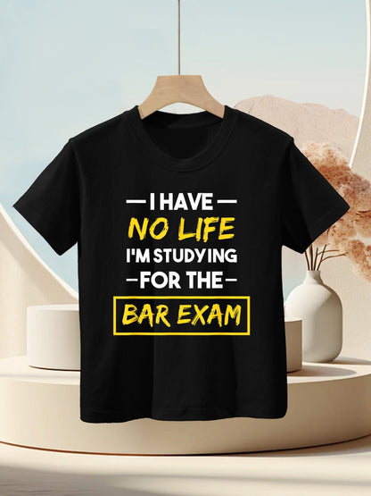 Bar Exam Funny Law School Graduation Kids T-Shirt