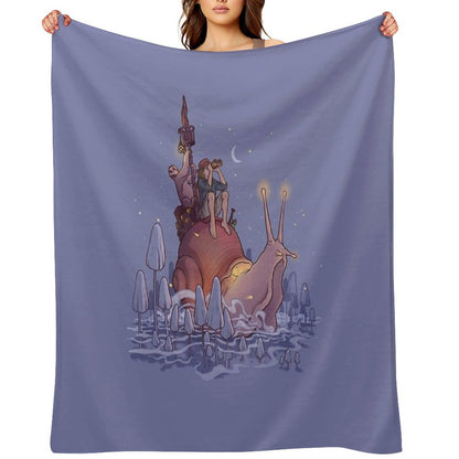 Sluggage Throw Blanket