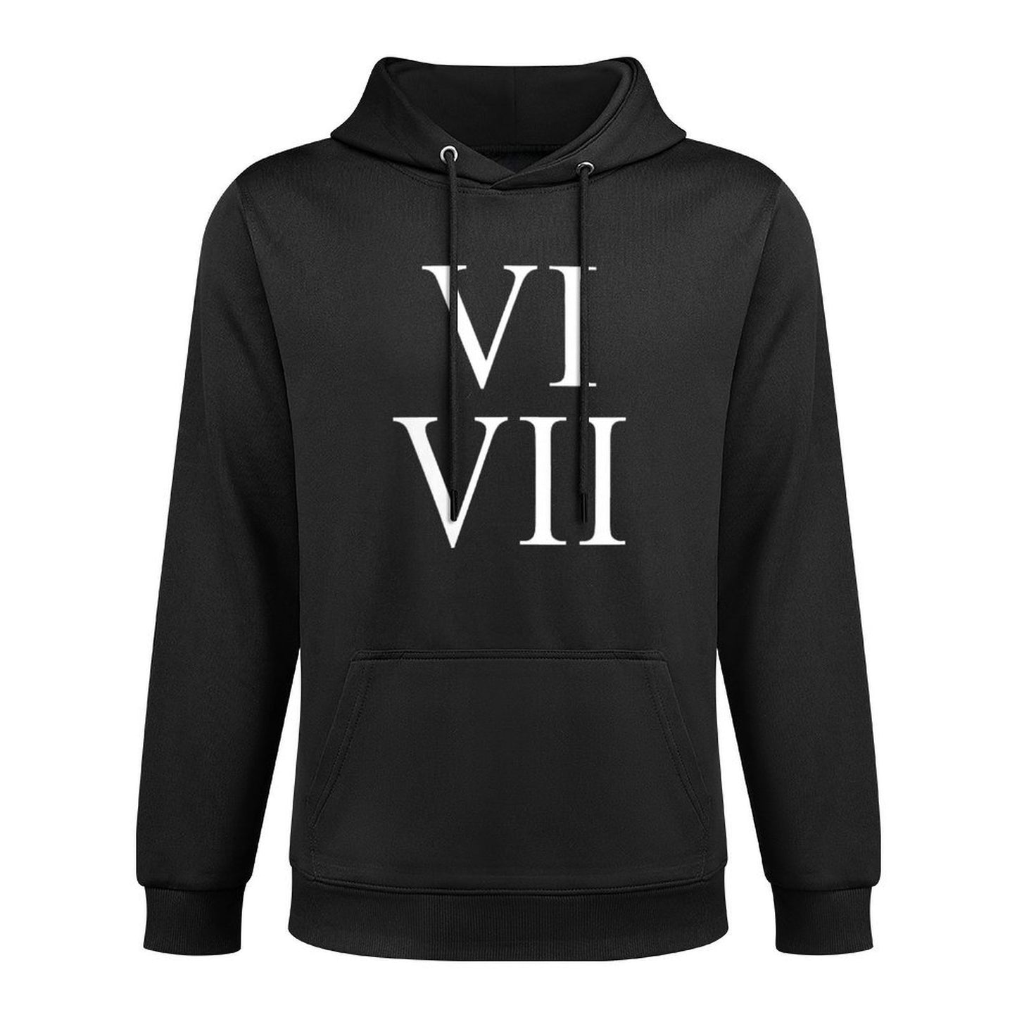 Womens 67 Roman Numerals VI VII Funny Six Seven Meme Matching Group Unisex Design Hoodie