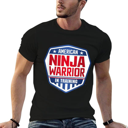 American Ninja Warrior In Training  Oversized Silhouette T-Shirt